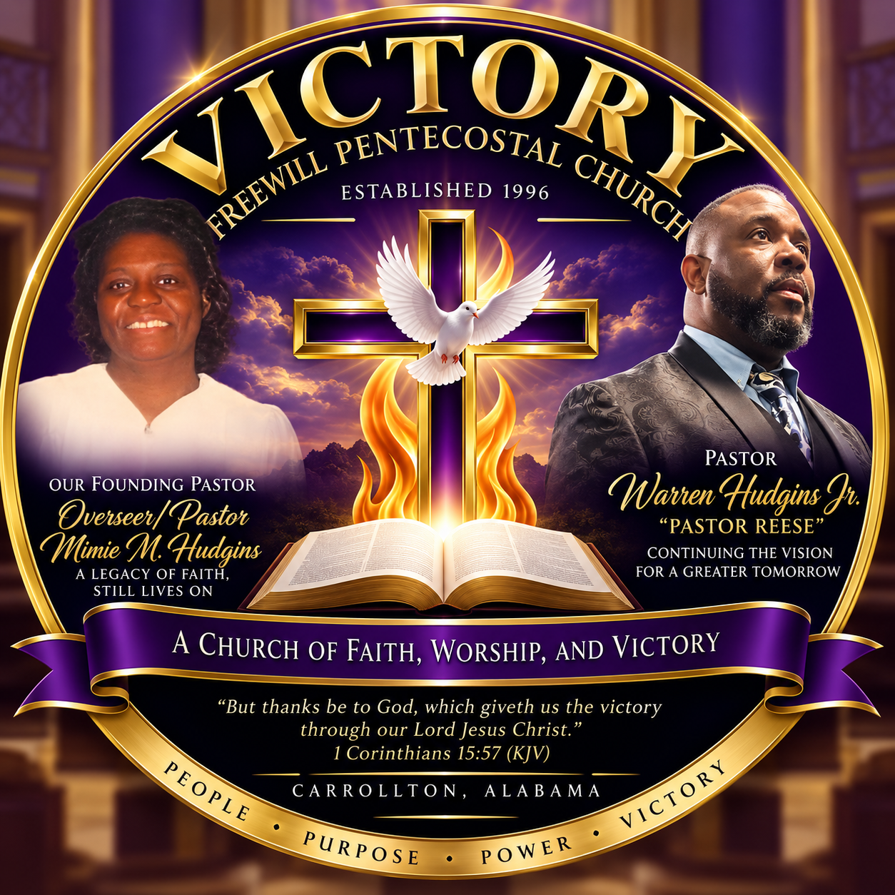 Victory Freewill Pentecostal Church logo